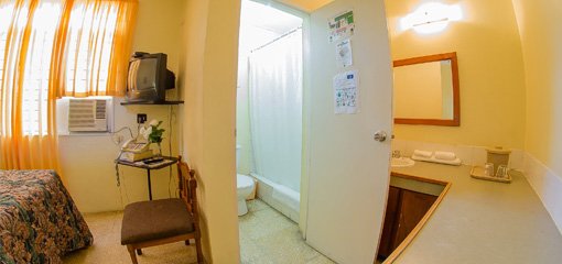 Interior view of a room 